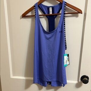 Under Armour Purple Tank Top with Branded Straps